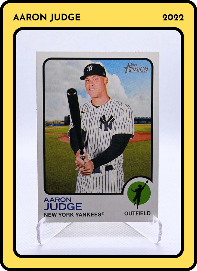 2022 Topps Heritage Aaron Judge #44