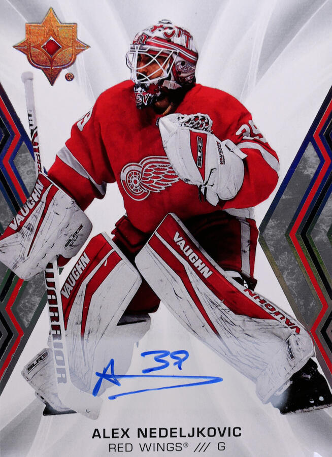2021-22 Upper Deck Ultimate Collection Alex Nedeljkovic #33 Auto 2021-22 Upper Deck Ultimate Collection Alex Nedeljkovic #33 Auto